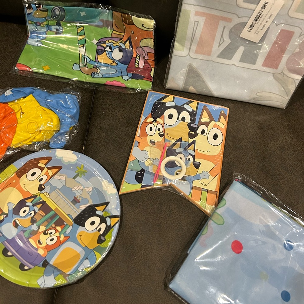 Bluey birthday party bundle